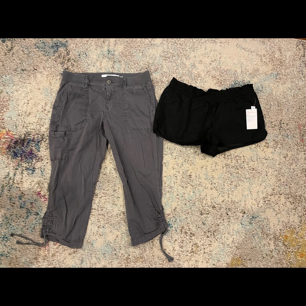 Bundle 2 womens pants & shorts